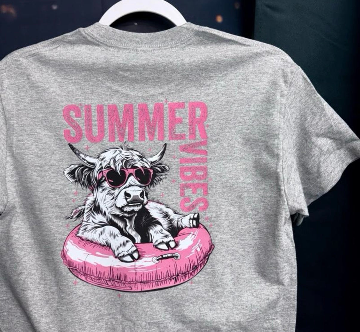 Summer Cow Tee Shirt Unisex